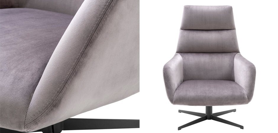 Кресло Eichholtz Swivel Chair & Ottoman Nautilus Кресло Eichholtz Swivel Chair & Ottoman Nautilus - Loft-Concept в Саратове