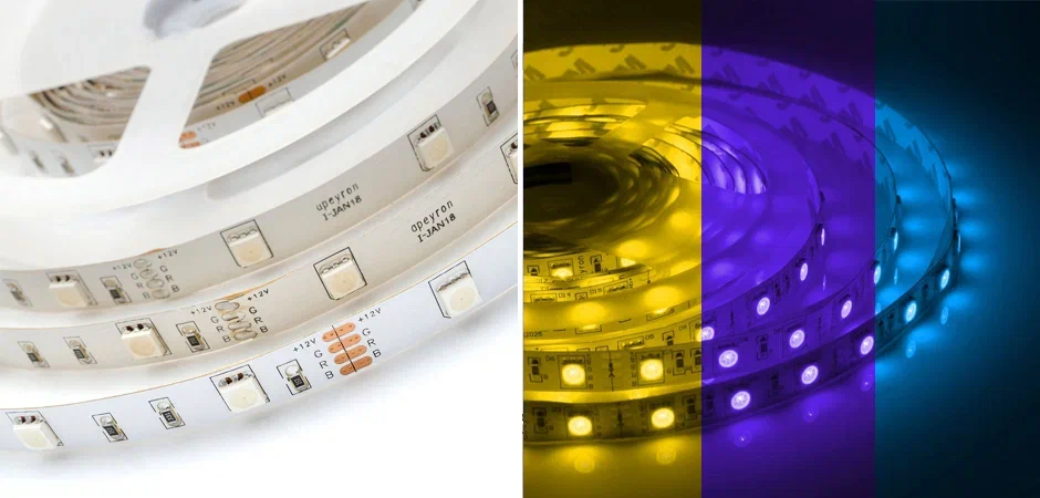 Светодиодная лента 7,2W/m 30LED/m 5050SMD разноцветная 5M Светодиодная лента 7,2W/m 30LED/m 5050SMD разноцветная 5M - Loft-Concept в Саратове