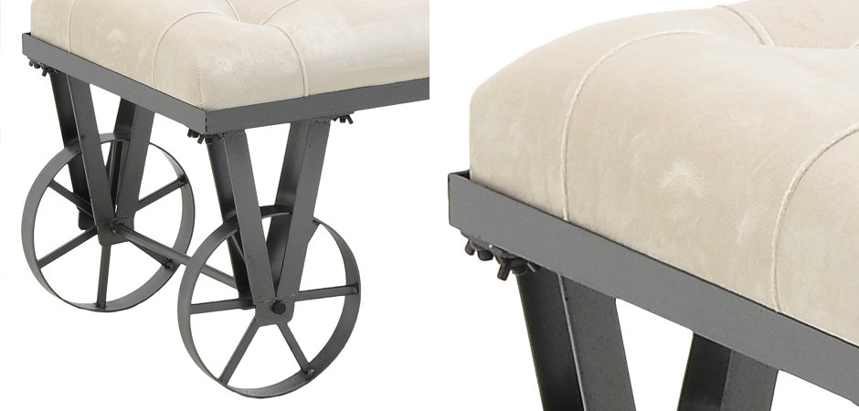 Банкетка Bench Seat Loft white Банкетка Bench Seat Loft white - Loft-Concept в Саратове