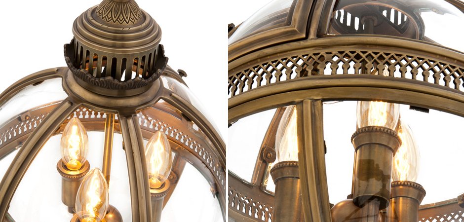 Люстра Lantern Residential Brass S Люстра Lantern Residential Brass S - Loft-Concept в Саратове