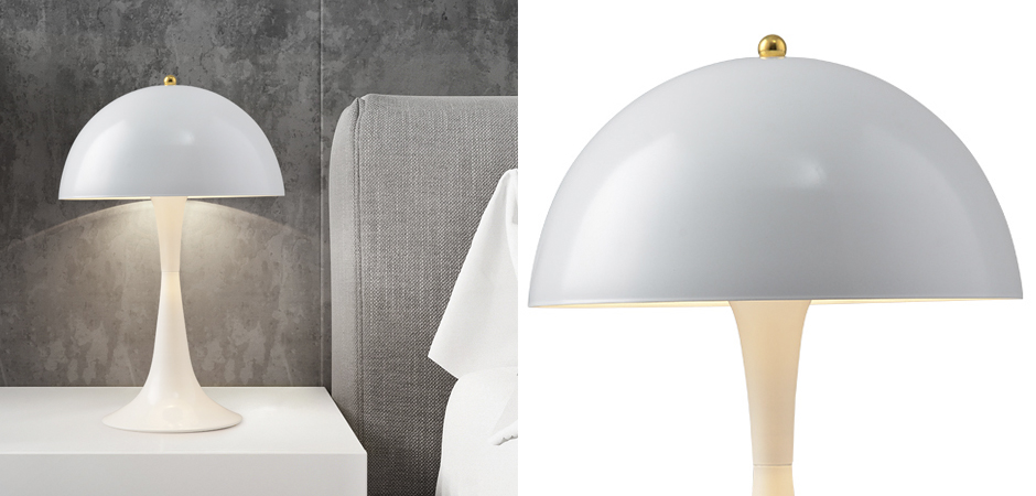 Настольная лампа Walter Table Lamp white Настольная лампа Walter Table Lamp white - Loft-Concept в Саратове