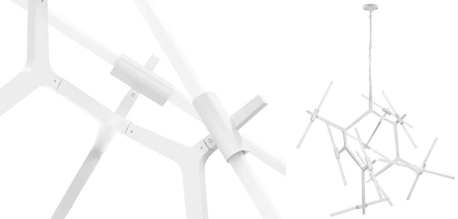 Люстра Агнес Chandelier White 20 Люстра Агнес Chandelier White 20 - Loft-Concept в Саратове