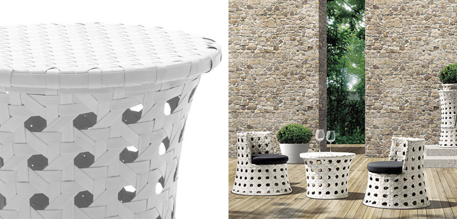 Кофейный стол White Braid Coffee Table Кофейный стол White Braid Coffee Table - Loft-Concept в Саратове