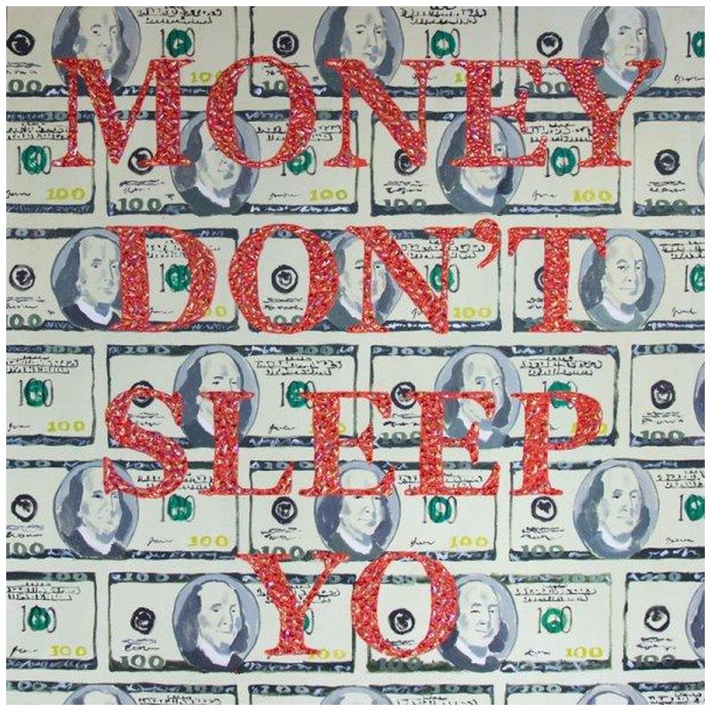 Картина “Money Don’t Sleep Yo” Мульти в Саратове | Loft Concept 