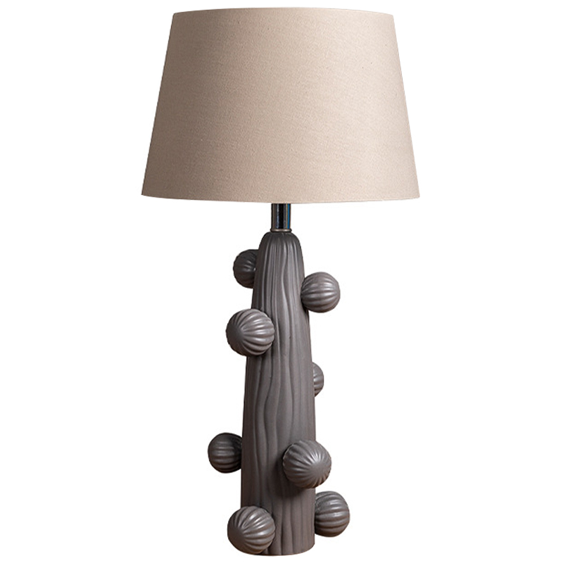 Настольная лампа Molecule Table Lamp Grey Серый Бежевый в Саратове | Loft Concept 