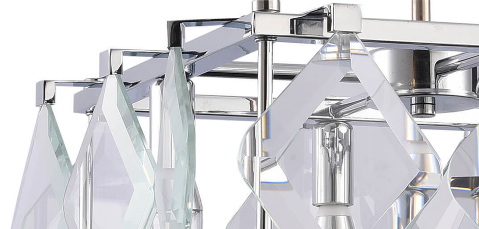 Люстра Glass Rhombus Lighting square Люстра Glass Rhombus Lighting square - Loft-Concept в Саратове