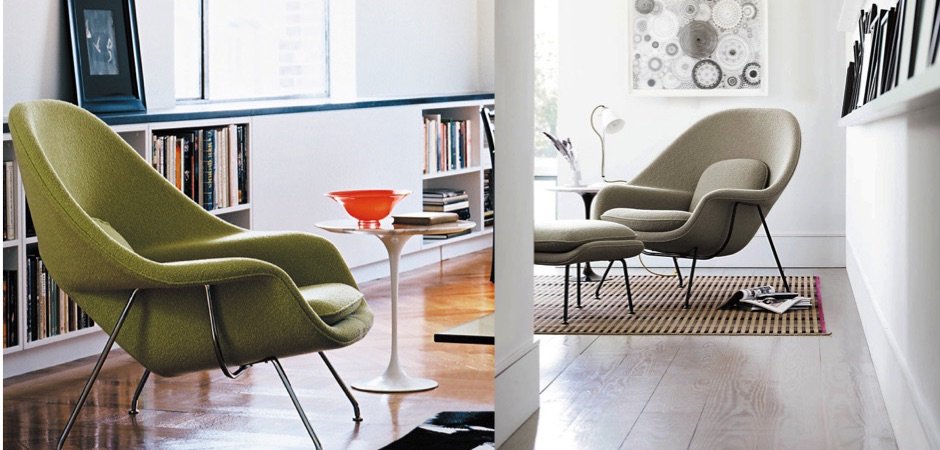 Кресло Womb Chair and Ottoman Кресло Womb Chair and Ottoman - Loft-Concept в Саратове