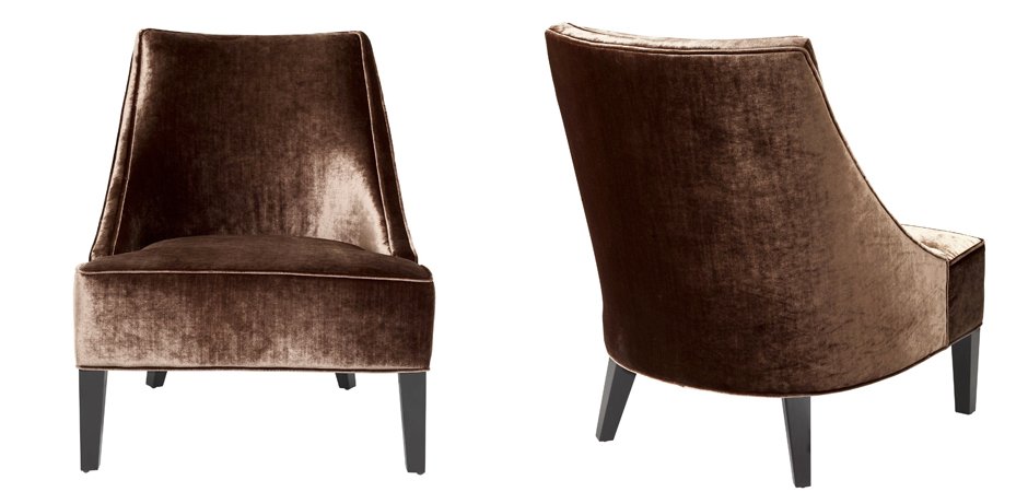 Кресло Eichholtz Chair Dulwich Aegean orange Кресло Eichholtz Chair Dulwich Aegean orange - Loft-Concept в Саратове
