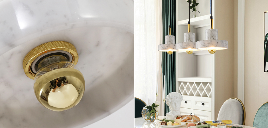 Люстра Tom Dixon Stone Pendant White 3 Люстра Tom Dixon Stone Pendant White 3 - Loft-Concept в Саратове