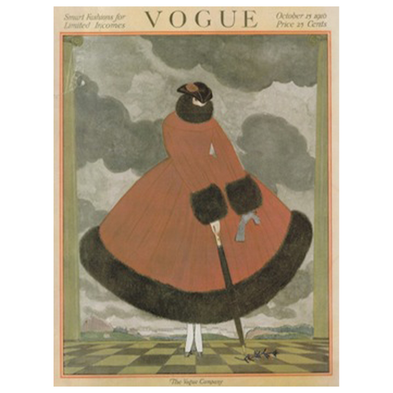 Постер Vogue Cover 1916 October  в Саратове | Loft Concept 