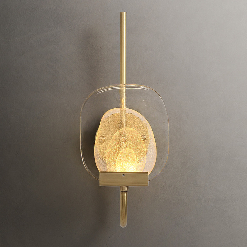 Бра Gold Radiance sconce Латунь Прозрачный Бра Gold Radiance sconce Латунь Прозрачный в Саратове | Loft Concept