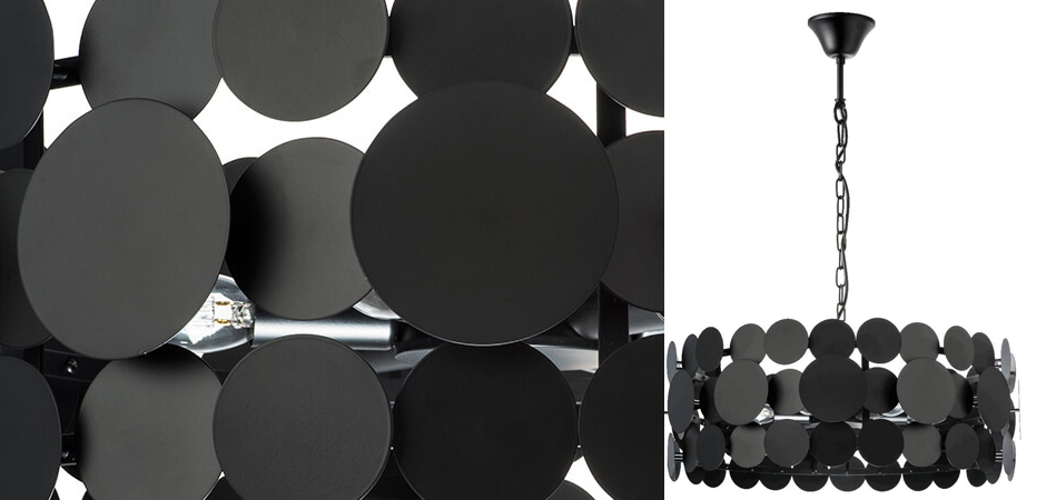 Люстра Black Matte Disk D60 Люстра Black Matte Disk D60 - Loft-Concept в Саратове