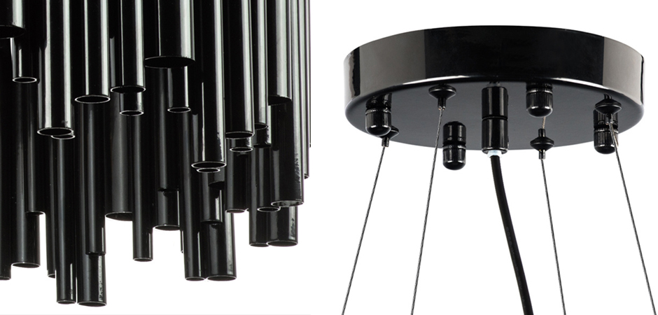 Люстра Delightfull Brubeck Chandelier Black Oval Люстра Delightfull Brubeck Chandelier Black Oval - Loft-Concept в Саратове