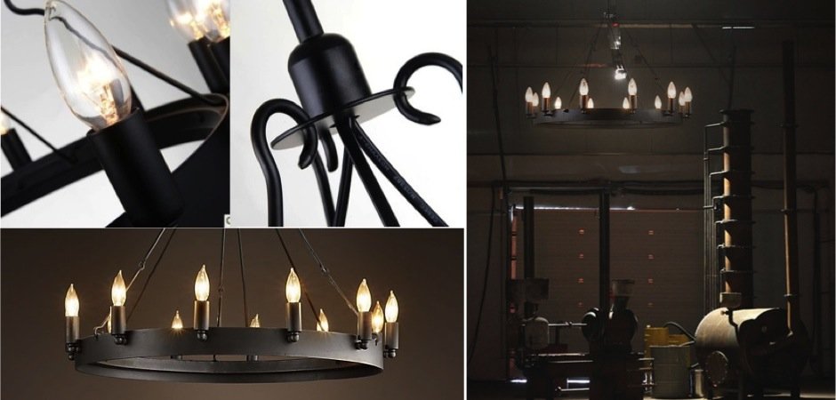 Люстра Camino Round Chandelier Люстра Camino Round Chandelier - Loft-Concept в Саратове