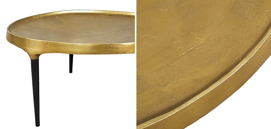 Кофейный стол Brass Stains Table Кофейный стол Brass Stains Table - Loft-Concept в Саратове
