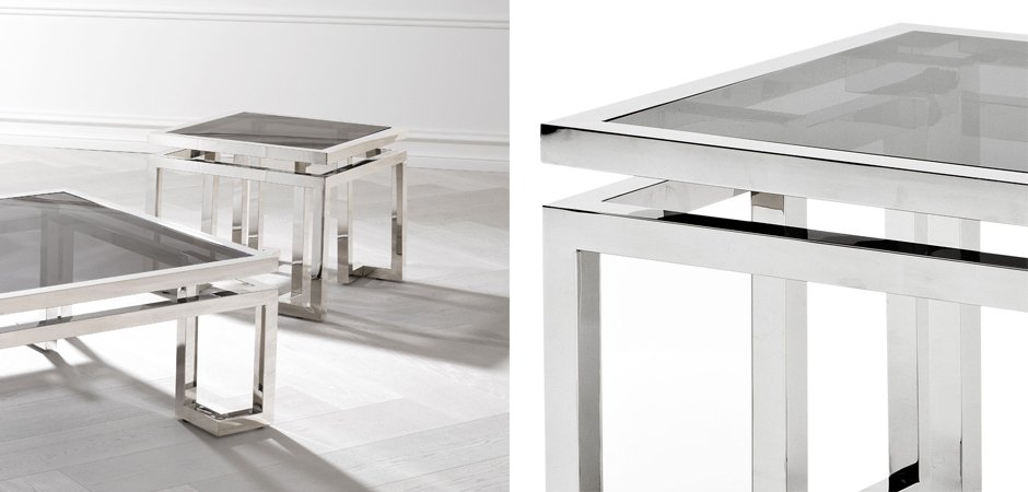 Приставной стол Eichholtz Side Table Palmer Приставной стол Eichholtz Side Table Palmer - Loft-Concept в Саратове