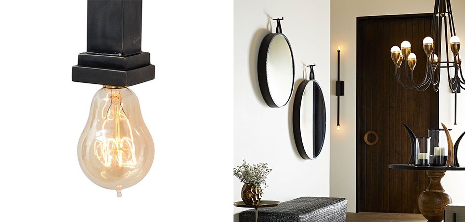 Бра Arteriors HUTU WALL LIGHT Black Бра Arteriors HUTU WALL LIGHT Black - Loft-Concept в Саратове