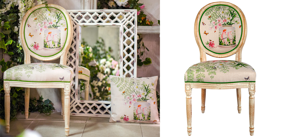 Стул Lilies and Orchids Stool Стул Lilies and Orchids Stool - Loft-Concept в Саратове