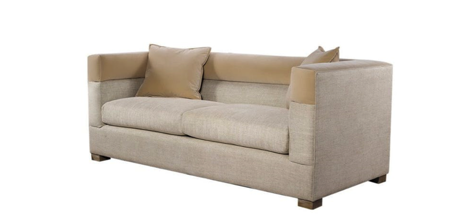 Диван Modena Sofa Linen and Velvet Sofa Диван Modena Sofa Linen and Velvet Sofa - Loft-Concept в Саратове