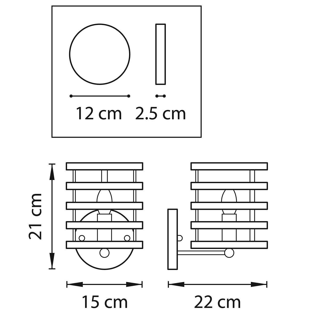 Бра Gold Stripes Sconces в Саратове