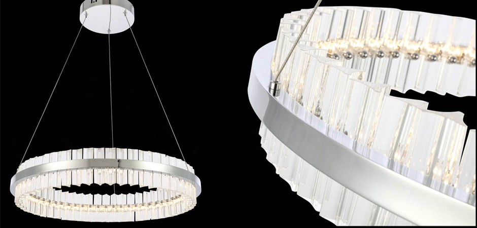 Люстра Ring Horizontal Chrome Люстра Ring Horizontal Chrome - Loft-Concept в Саратове