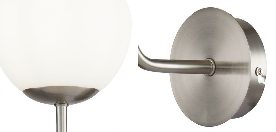 Бра Tiepolo Ball Sconces nickel Бра Tiepolo Ball Sconces nickel - Loft-Concept в Саратове