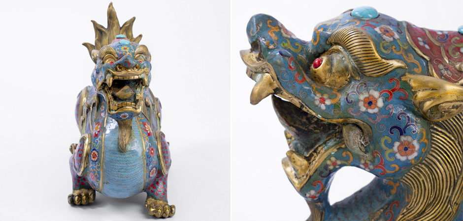 Большой Бронзовый Китайский дракон - Loft-Concept в Саратове