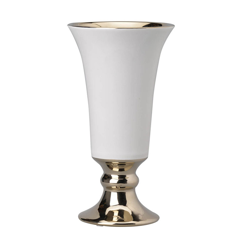 Ваза Vase Goblet Белый в Саратове | Loft Concept 