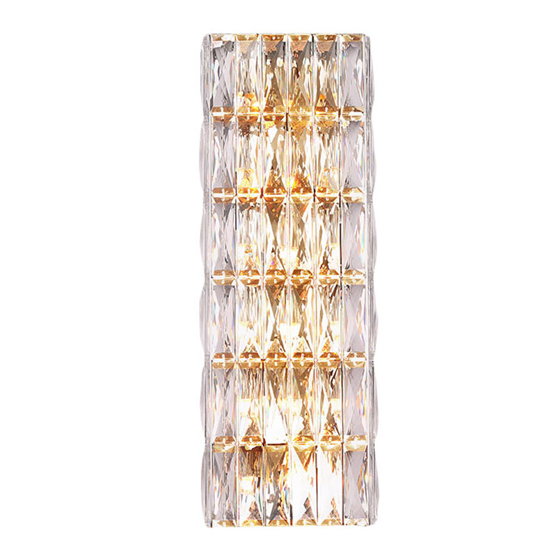 Бра Crystal Regena Gold Wall Lamp 12 Золотой Прозрачный (Transparent) в Саратове | Loft Concept 