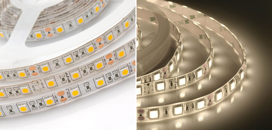 Светодиодная влагозащищенная лента 14,4W/m 60Led/m 5050SMD теплый белый Светодиодная влагозащищенная лента 14,4W/m 60Led/m 5050SMD теплый белый - Loft-Concept в Саратове