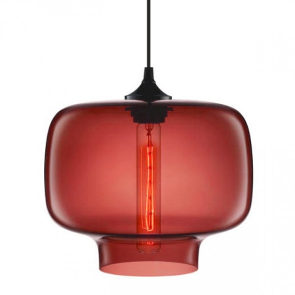 Подвесной светильник Jeremy Pyles Jeremy Oculo Pendant Light Красный (Red) Дымчатый (Smoke) Сливовый (Plum) Сапфир (Sapphire) Шоколад (Chocolate) Кристалл (Crystal) Серый (Gray) Янтарь (Amber) в Саратове | Loft Concept 