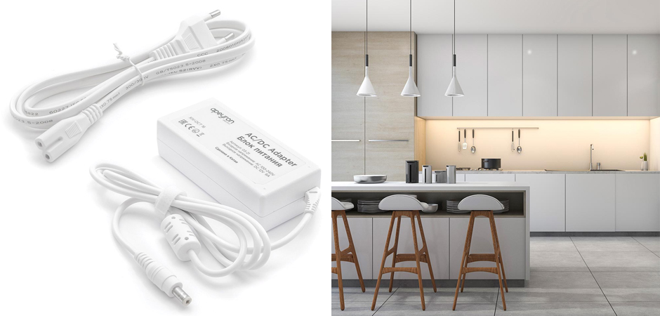 Комплект светодиодной ленты 14,4W/m 60LED/m 5050SMD теплый белый Комплект светодиодной ленты 14,4W/m 60LED/m 5050SMD теплый белый - Loft-Concept в Саратове