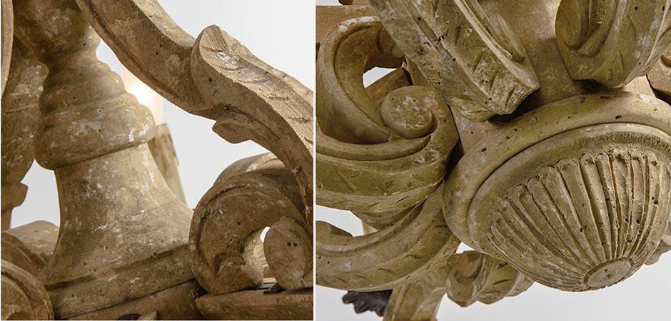 Люстра Rustic Wood Chandeliers 8 Люстра Rustic Wood Chandeliers 8 - Loft-Concept в Саратове