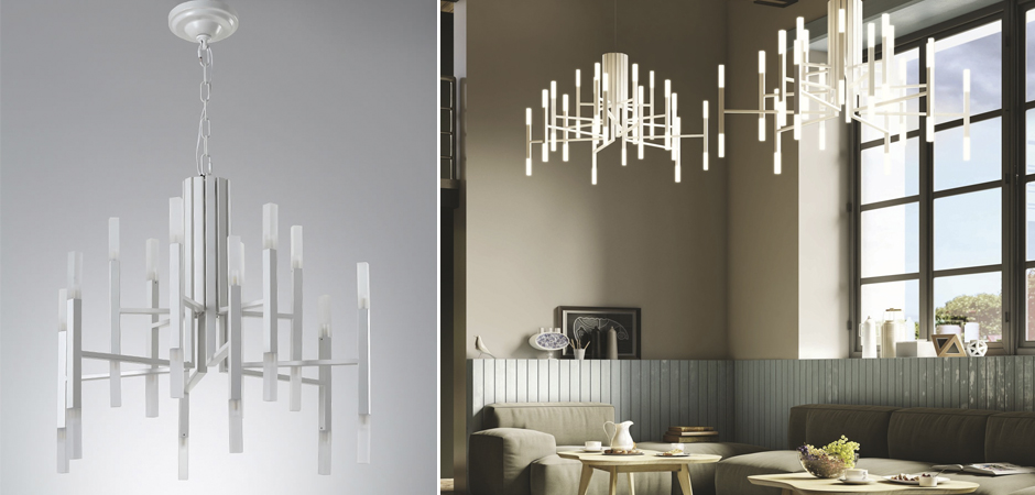 Люстра ALMA LIGHT BARCELONA White Люстра ALMA LIGHT BARCELONA White - Loft-Concept в Саратове