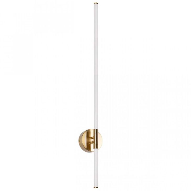 Бра светодиодное Trumpet Tube Gold 100 см Золотой Белый Бра светодиодное Trumpet Tube Gold 100 см Золотой Белый в Саратове | Loft Concept