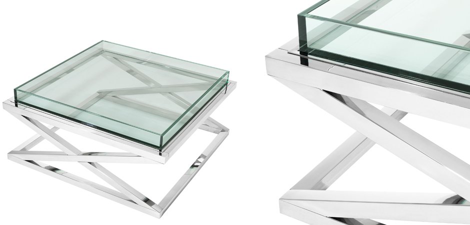 Журнальный стол Eichholtz Coffee Table Curtis Журнальный стол Eichholtz Coffee Table Curtis - Loft-Concept в Саратове