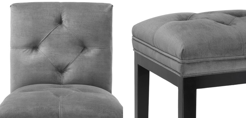 Барный стул Eichholtz Bar Stool Cesare Grey Барный стул Eichholtz Bar Stool Cesare Grey - Loft-Concept в Саратове