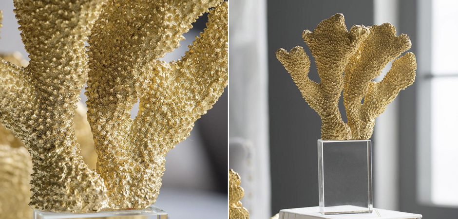 Статуэтка Gold Sea Cactus Статуэтка Gold Sea Cactus - Loft-Concept в Саратове