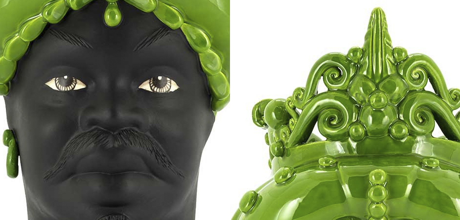 Ваза VASE MORO MAN MED. MAT Green Ваза VASE MORO MAN MED. MAT Green - Loft-Concept в Саратове