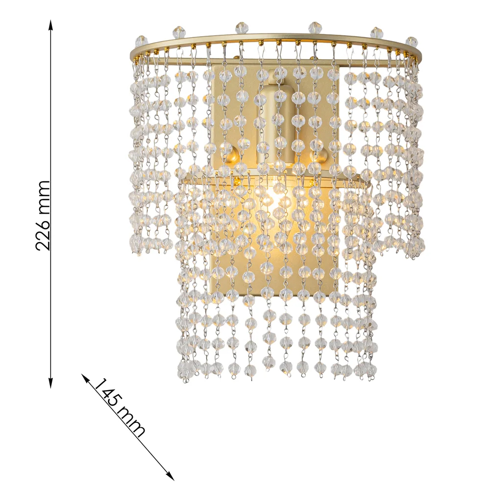 Бра с каскадами кристаллов Crystal Rains в Саратове
