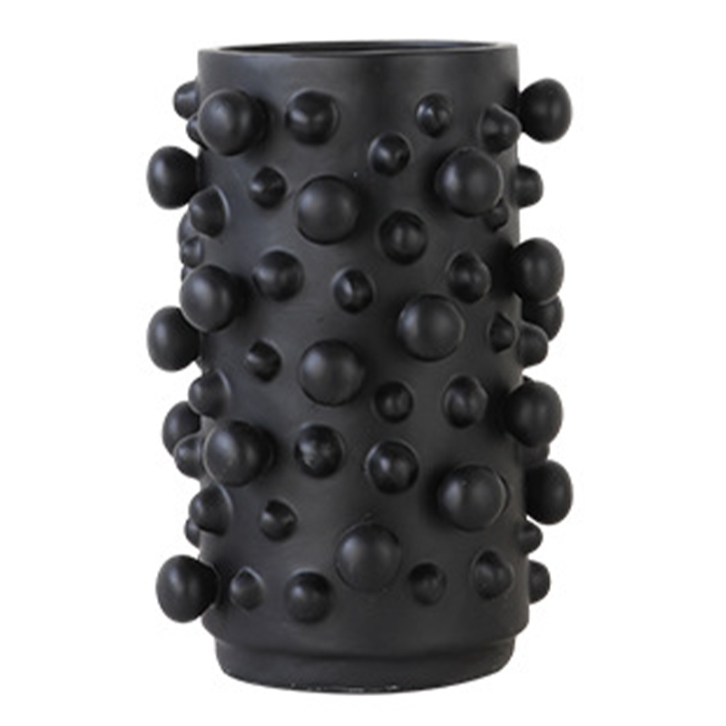 Ваза Molecule Vase Black S Черный в Саратове | Loft Concept 