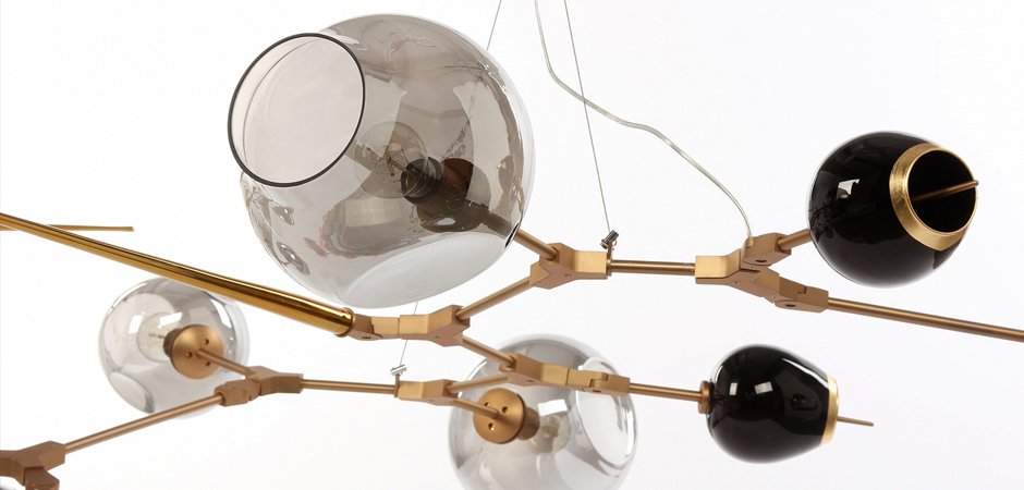 ЛЮСТРА Chandelier bubbles and thorns 6 плафонов ЛЮСТРА Chandelier bubbles and thorns 6 плафонов - Loft-Concept в Саратове
