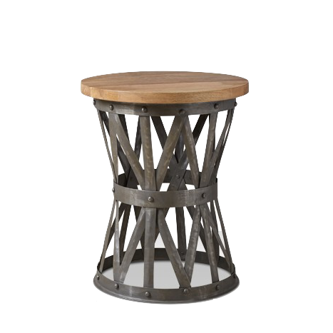 Журнальный стол Industrial Rust Barrel 40 Table Журнальный стол Industrial Rust Barrel 40 Table в Саратове | Loft Concept