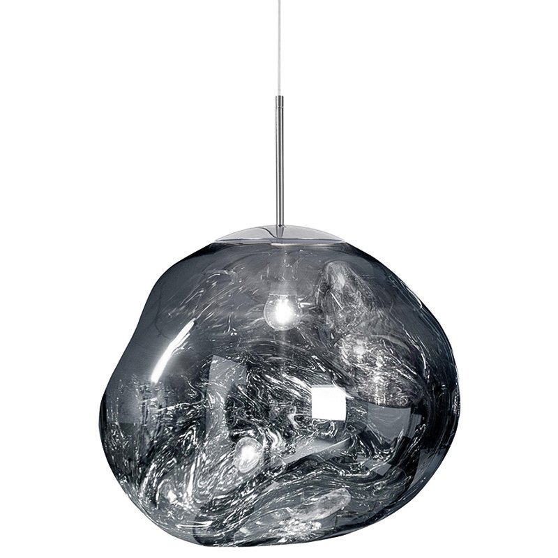 Подвесной светильник Tom Dixon Melt Pendant Silver Серый Серебряный в Саратове | Loft Concept 