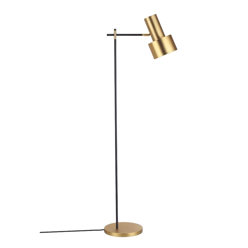 Торшер Margarita Brass Floor Lamp Латунь в Саратове | Loft Concept 