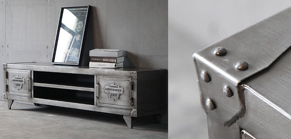 TV-тумба Loft Safe с полками TV-тумба Loft Safe с полками - Loft-Concept в Саратове
