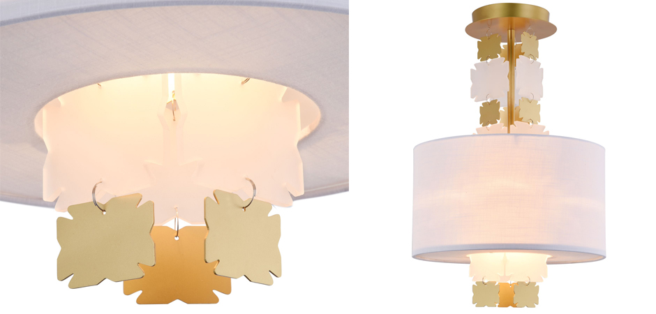 Потолочный светильник Jacopo Mosaic Ceiling Light One Потолочный светильник Jacopo Mosaic Ceiling Light One - Loft-Concept в Саратове