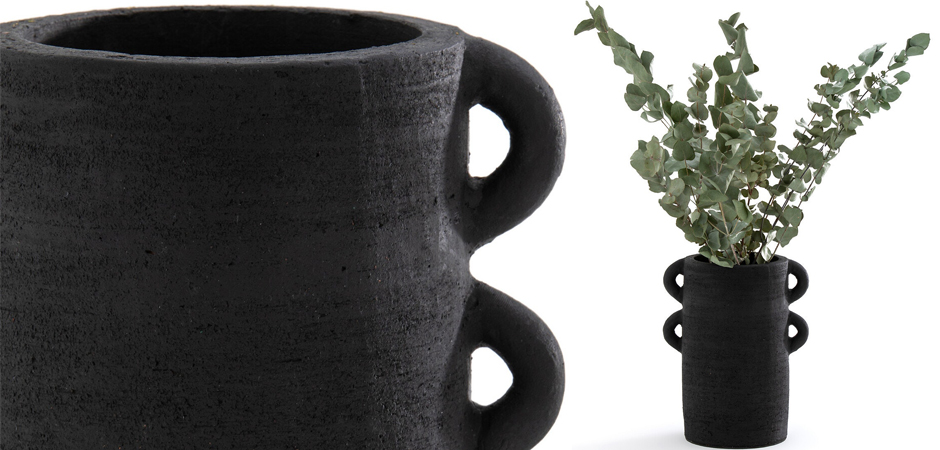 Ваза Ceramic Vase with Ears Ваза Ceramic Vase with Ears - Loft-Concept в Саратове