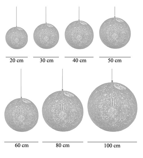 Подвесной светильник The Random Light Black 40 в Саратове