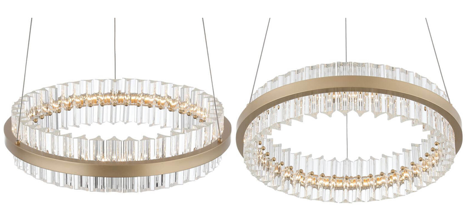 Люстра Ring Horizontal Gold Люстра Ring Horizontal Gold - Loft-Concept в Саратове